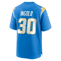 Los Angeles Chargers Alec Ingold Nike Powder Blue Team Game Jersey
