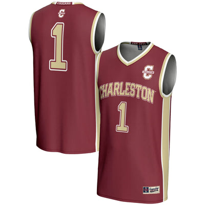 Charleston Cougars GameDay Greats #1 Basketball Jersey - Maroon