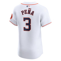 Houston Astros Jeremy Peña Nike White Home Elite Player Jersey