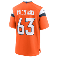 Denver Broncos Alex Palczewski Nike Orange Team Game Jersey