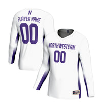 Northwestern Wildcats GameDay Greats NIL Pick-A-Player Lightweight Volleyball Jersey – White