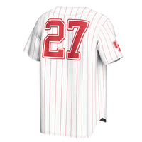 Houston Cougars GameDay Greats Lightweight Collegiate Baseball Fashion Jersey - White