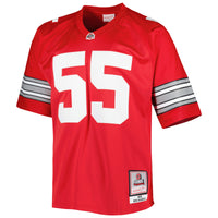 Nick Mangold Ohio State Buckeyes Mitchell & Ness Authentic Jersey - Scarlet