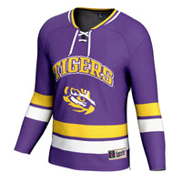 LSU Tigers GameDay Greats Spirit Hockey Jersey - Purple
