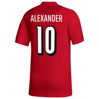 Jaire Alexander Louisville Cardinals adidas Replica Football Alumni Jersey - Red