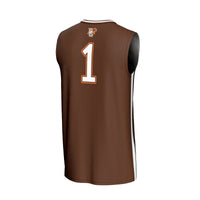 #1 Bowling Green St. Falcons GameDay Greats Lightweight Basketball Fashion Jersey - Brown