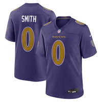 Baltimore Ravens Roquan Smith Nike Purple Alternate Game Jersey