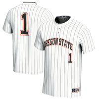 #1 Oregon State Beavers GameDay Greats Softball Fashion Jersey - White