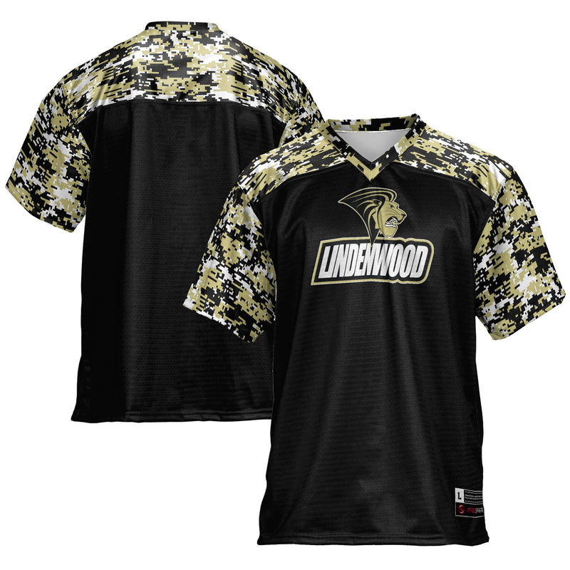 Lindenwood Lions GameDay Greats Football Jersey - Black