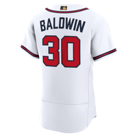 Atlanta Braves Drake Baldwin Nike White MLB Awards Authentic Jersey