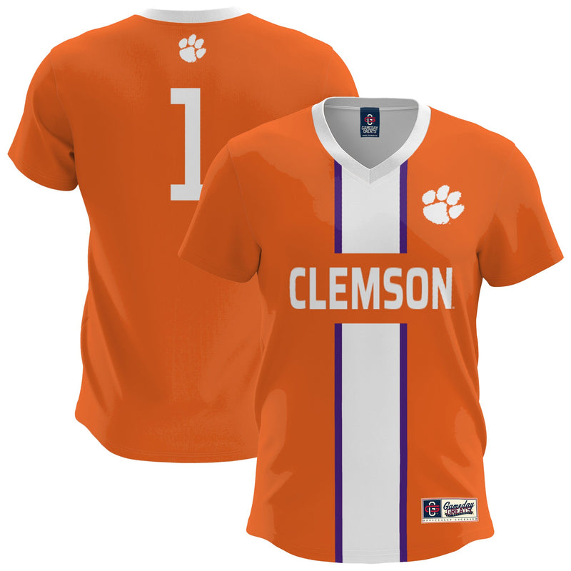 Clemson Tigers GameDay Greats Lightweight Soccer Fashion Jersey - Orange
