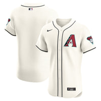 Arizona Diamondbacks Nike Cream Elite Jersey