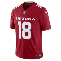 Arizona Cardinals Marvin Harrison Jr. Nike Cardinal Vapor F.U.S.E. Limited Jersey