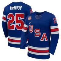 Charlie McAvoy Nike Royal US Hockey 2026 Home Replica Jersey