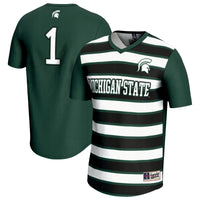 #1 Michigan State Spartans GameDay Greats Lightweight Soccer Fashion Jersey - Green