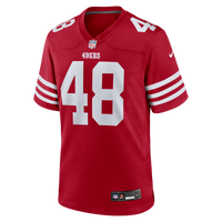 San Francisco 49ers Tatum Bethune Nike Scarlet Game Jersey