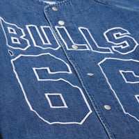 Chicago Bulls Mitchell & Ness Summer Breeze Baseball Jersey - Blue -