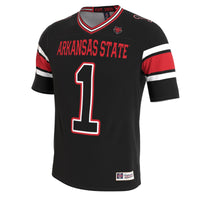 Arkansas State Red Wolves GameDay Greats Lightweight Collegiate Football Blackout Fashion Jersey