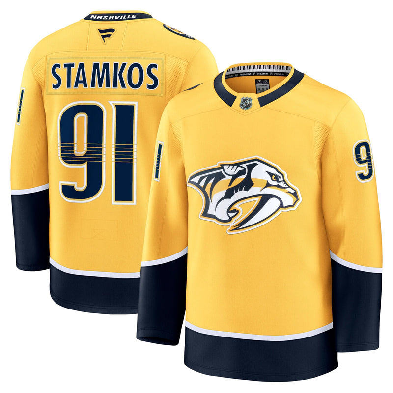 Nashville Predators Steven Stamkos Fanatics Gold Home Premium Jersey