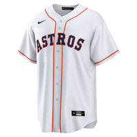 Houston Astros Jose Altuve Nike White Home Replica Player Name Jersey