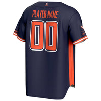 Virginia Cavaliers GameDay Greats NIL Pick-A-Player Lightweight Baseball Jersey - Navy