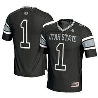 #1 Utah State Aggies GameDay Greats Football Jersey - Black