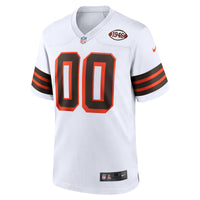 Cleveland Browns Nike White 1946 Collection Alternate Custom Jersey