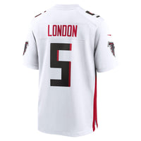 Atlanta Falcons Drake London Nike White Away Game Player Jersey