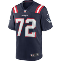 New England Patriots Matt Light Nike Navy Game Retired Player Jersey