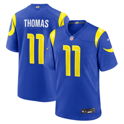 Los Angeles Rams Keir Thomas Nike Royal Team Game Jersey
