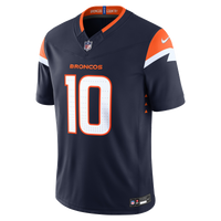 Denver Broncos Bo Nix Nike Navy Alternate Vapor F.U.S.E. Stitched Limited Jersey