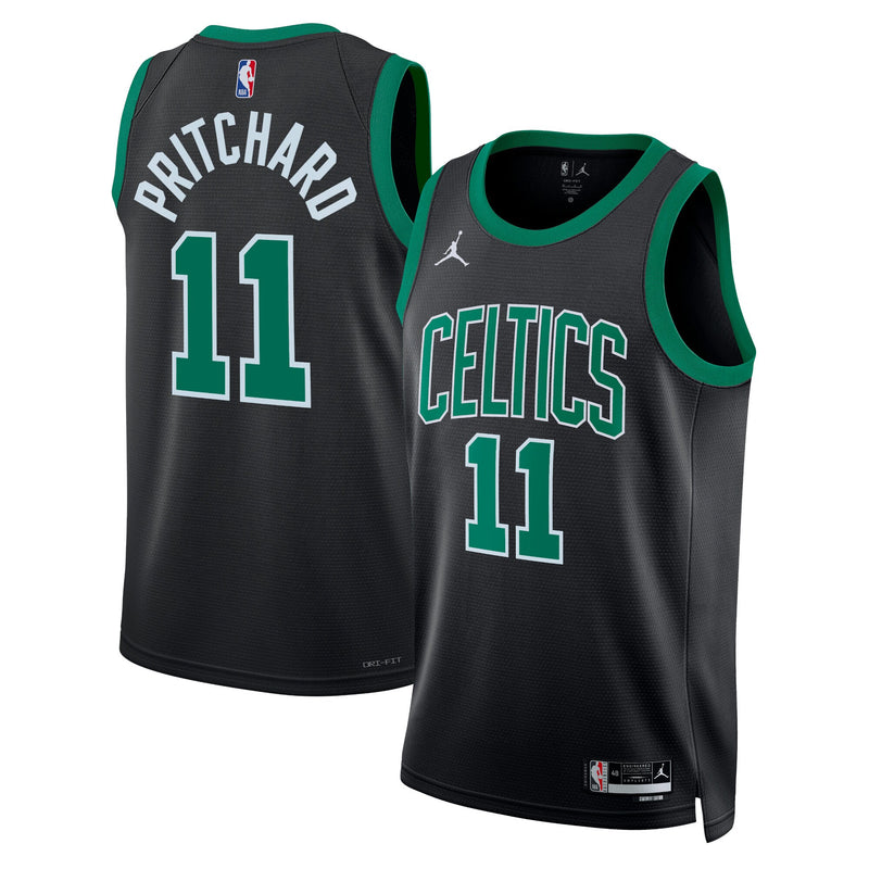 Boston Celtics Jordan Brand Statement Edition Swingman Jersey - Black - Payton Pritchard