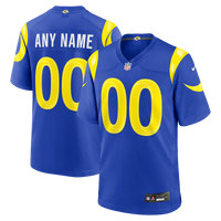 Los Angeles Rams Nike Royal Custom Game Jersey
