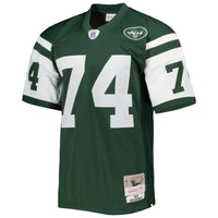 New York Jets Nick Mangold Mitchell & Ness Green Legacy Replica Jersey