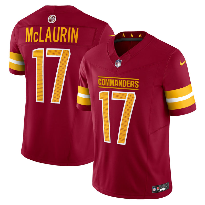 Washington Commanders Terry McLaurin Nike Burgundy Vapor F.U.S.E. Limited Jersey