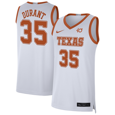 NCAA Texas Longhorns College Basketball Jersey - Kevin Durant –