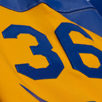 Los Angeles Rams Jerome Bettis Mitchell & Ness White Retired Legacy Replica Player Jersey