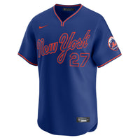 New York Mets Mark Vientos Nike Royal Alternate Limited Player Jersey