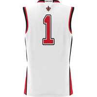 #1 Louisiana Ragin' Cajuns GameDay Greats Lightweight Basketball Jersey - White