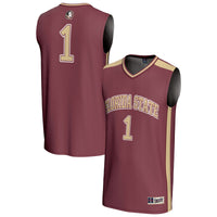#1 Florida State Seminoles GameDay Greats Lightweight Collegiate Basketball Fashion Jersey - Garnet