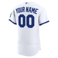 Kansas City Royals Nike White Home Authentic Custom Jersey