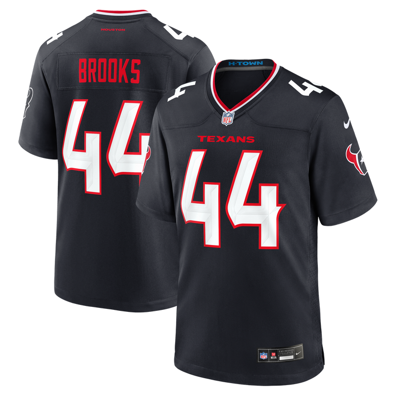 Houston Texans British Brooks Nike Navy Team Game Jersey
