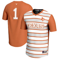 GameDay Greats #1 Texas Orange Texas Longhorns Lightweight Soccer Fashion Jersey