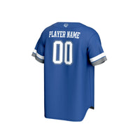Memphis Tigers GameDay Greats Lightweight Collegiate Baseball NIL Pick-A-Player Fashion Jersey - Royal