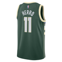 Milwaukee Bucks Nike Icon Edition Swingman Jersey - Hunter Green - Tyler Herro -