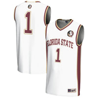 #1 Florida State Seminoles GameDay Greats Lightweight Basketball Jersey - White