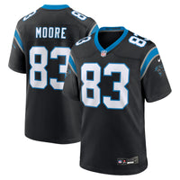 Carolina Panthers David Moore Nike Black Game Jersey