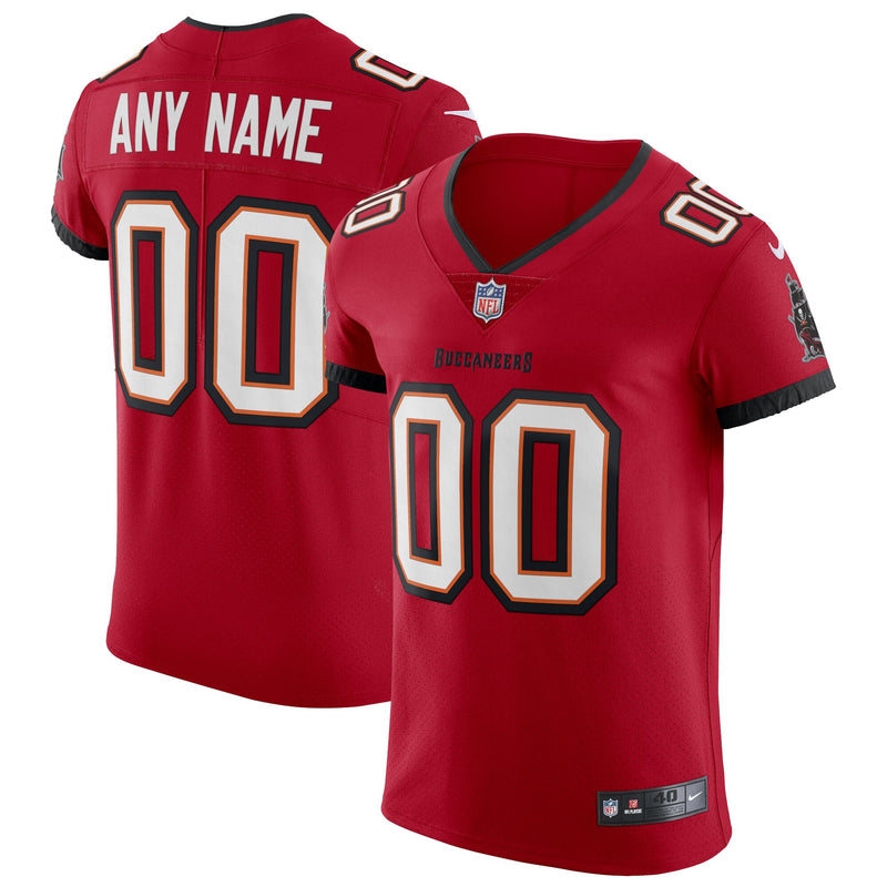 Tampa Bay Buccaneers Nike Red Vapor Elite Custom Jersey