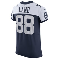 Dallas Cowboys CeeDee Lamb Nike Navy Alternate Vapor Elite Jersey