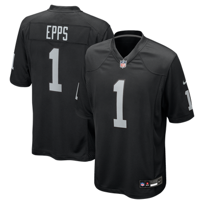 Las Vegas Raiders Marcus Epps Nike Black Game Player Jersey